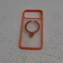 TORRAS Q3 Spin for iPhone 17 Pro Max Case with 360 Magnetic Stand, Wireless Charging Compatible, Hard PC Case for 17 Pro Max Phone Case with Stand, Translucent Cosmic Orange