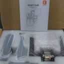 Keyless Entry Front Door Lock Set: Fingerprint Smart Lock with Keypad Auto-Lock & Deadbolt for Easy Install Family Houses