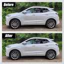 Rain Guards Window Visors for Buick Encore GX 2020-2026 with Chrome Trim
