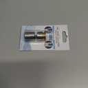 TOTOMO Kitchen Sink Faucet Aerator (Solid Brass) 2 Spray-mode (Shower&Bubble Stream) 360 Swivel Booster Sprayer adapter Water Saving Head attachment replacement - Brushed Nickel