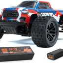 ARRMA RC Truck 1/18 Granite GROM MEGA 380 Brushed 4X4 Monster Truck RTR with Battery & Charger, Blue, ARA2102T1