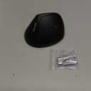 Philips Ergonomic Mouse - Vertical Mouse with 800/1200/1600 Adjustable DPI, 6 Silent Buttons Design for S/M Hands, Auto Power Saving, Light Weight, 2.4GHz Wireless Mouse for Laptop, Desktop, PC-Black