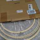 CroBlissful 3 Pcs Large Embroidery&Quilting Wooden Hoop No Slip Kit 12/14/16 Inch Round Large Embroidery Hoop for Quilting Cross Stitch DIY Floss Starter of Sewing Art Kits Crafts