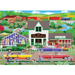 RoseArt - Home Country - Flowers from The Valley - 1000 Piece Jigsaw Puzzle for Adults