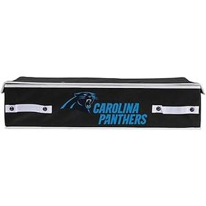 Franklin Sports NFL Under Bed Storage Bins - Folding Organizer Containers - NFL Team Office, Bedroom + Living Room Décor