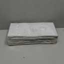 6 Pack Wardrobe Closet Organizer and Storage for Clothes - 7 Grids Foldable Drawer Dividers Organizers for Jeans | Pants | Shirts | Leggings, Stackable Clothing Bins for Closets Organization (White)