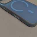 SUPFINE Magnetic for iPhone 17 Pro Case (Compatible with MagSafe)(Military Grade Drop Protection) Translucent Matte Shockproof with Anti-Fingerprint Phone Cover 2025, Light Blue