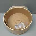 Niteangel Wooden Hamster Exercise Wheel: - Silent Hamster Running Wheel for Hamsters Gerbil Mice and Other Similar-Sized Small Pets (L)