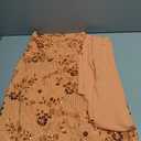 Women Sparkly Sequin Mini Dress with Scarf Y2k Beaded Rhinestone Strapless Short Dresses Glitter Party Tube Dress (Orange, Medium)