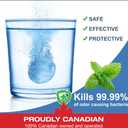 Proudly Canadian ClearBrite Naturals Retainer Cleaner Tablets, 120 Tablets (4 Month Supply), Extra Strength for Retainers, Aligners, Night Guards, Mouth Guards & Dentures