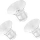 Flange Insert 3PC 17mm for Momcozy S12 pro/S9 pro/S9/S10/S12/Medela/Tsrete/Spectra/Bellababy etc 24mm Wearable Breast Pump, Reduce 24mm Tunnel Down to Other Correct Size