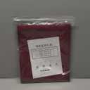 Wekwch Burgundy Jacquard Rectangle Tablecloth Exquisite Grain Design Waterproof and Wrinkle Resistant Table Cloth for Indoor Outdoor Parties Kitchen Dinning Room 60 Inch by 84 Inch