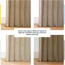 HPD Half Price Drapes Heritage Plush Velvet Curtains 108 Inches Long Room Darkening Curtains for Bedroom & Living Room 50W x 108L, (1 Panel), Museum Taupe