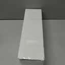 AOZITA 8 Pack Acrylic Qtip Holder Dispenser with Lids & Labels, Cotton Swab, Ball, Round Pads, Floss Picks Storage Canister - Clear Plastic Apothecary Jar for Bathroom Vanity Makeup Organizer