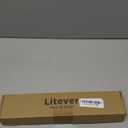 Litever Under Cabinet Lighting Set Plug in, 3 pcs 12 Inches LED Light Bars. Super Bright Dimmable Linkable for Kitchen Undercabinet Counter Top Shelf Pantry Closet Display Lighting. Warm White 3000K