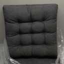 Rocking Chair Cushions, Indoor Outdoor Chair Cushion with Ties, Non-Slip Chair Pads, Navy