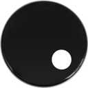 Resonant Bass Drum Head 20 Inch with Microphone hole, Perfect for Recording & Live Performance