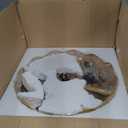 18Boho Caged Ceiling Fan with Light,Rattan Fandelier Ceiling Fan with Light and Remote Control,Farmhouse Chandelier Fan for Bedroom, Living Room,Kitchen,Foyer(6 Speed, Timing Adjustable Height)