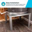 Holdrite QuickStand 24 Inch Water Heater Stand, Up to 100 Gallons, Unassembled, 40-S-24-U