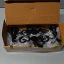 Rely+ 5 Arm Matte Black Candelabra Taper Candle Holders Decorations Indoor Kitchen Dcor Table Candles Candlestick Candelabra Centerpiece Gothic Home Decor Wedding 10 Inch Tall