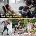 CAMBIVO 2 Pack Knee Brace for Men and Women, Knee Sleeves with Patella Gel Pad and Side Stabilizers, Knee Compression Sleeves for Knee Pain Relief, Running, Workout-Elite Motion Series (Gray, Medium)