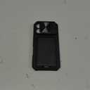 SSLOTSCASE for iPhone 17 Pro Case with Card Holder & Kickstand & Slide Camera Lens Cover & Camera Stand & Wallet, Military-Grade Heavy Duty Rugged Phone Case Cover for iPhone 17 Pro 6.3'' 2025, Black