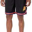 Ultra Game Men's NBA Official Soft Air Mesh Ultimate Basketball Shorts - OG Fit (Black), XL