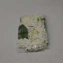 Duovlo Silk Wisteria Flower Artificial 2.13 Feet Hanging Wisteria Vine Fake Flower Bush String Home Party Wedding Decoration,Pack of 4White