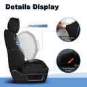 AOMSAZTO Custom for Toyota Tacoma Seat Covers 2026 2025 2024 Tacoma Gen 4th