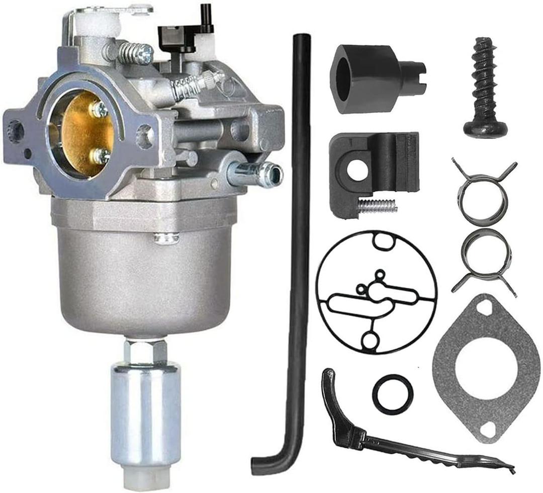 Carburetor Replacement for 42"Troy Bilt Pony Riding Mower Replacement for 17.5 I/C OHV Engin Lawn Mower Tractor Tune-Up Kit