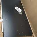 SpaceAid Washer Dryer Countertop, Laundry Wood Shelf Topper with Edge, 54" Width x 27.5" Depth Cover Guard Organizer for Washer and Dryer Laundry Hamper Counter Storage Organization (Black) (Large)