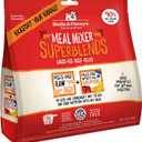 Stella & Chewy's Freeze Dried Raw Grass-Fed Beef Meal Mixers SuperBlends Dog Food Topper Grain Free, Protein Rich Recipe 16 oz Bag (EXP 02/11/27)