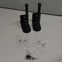 Durmmur 2 Pack Hat Racks for Baseball Caps, Stainless Steel Hat Organizer for Baseball Cap, Hat Holder Storage Organizer, Hat Hanger Strong Adhesive/Wall Drilled for Door, Bedroom, Closet(Black 6 in)