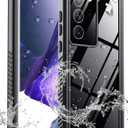 xiwxi for Samsung Galaxy Note 20 Ultra Case Waterproof,[IPX8 Underwater Case][Full Body Shockproof & Military Dropproof] Built-in Screen Protector for Samsung Note 20 Ultra 6.9 inch-Black
