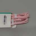 2 Pack 90 Degree iPhone Charger 10Ft Mfi Certified Lightning Cable Right Angle Long Nylon briaded Cord Compatible with Apple iPhone 14 13 12 11 Pro Max XS XR X 8 7 6 5 Plus iPad (Pink)