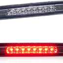 Third Brake Light with Strobe Flash for 2003-2009 Toyota 4RUNNER Without Rear Spoiler, High Mount Rear Brake Lights Assembly, Waterproof Rear Cab Center Tail Lights (Chrome)