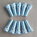 10PCS Bolts 610-109 1/2-20 Serrated Wheel Stud - .625 in. Knurl, 1-5/8 in. Length Replacement for 1964-1973 Jeep DJ, 1949-1983 Ford, 1990-1999 Jeep Cherokee