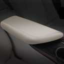 AOMSAZTO Console Covers for 2018-2022 2023 2024 Toyota Camry Armrest Covers for Toyota Camry Beige