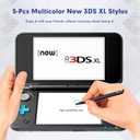 3 x 5Pcs New 3DS XL Stylus, 3DS Stylus Replacement for Nintendo 3DS XL, Build Compatible with New Nintendo 3DS