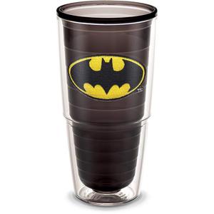 Tervis DC Comics Batman Emblem Made in USA Double Walled Insulated Tumbler Cup Keeps Drinks Cold & Hot, 24oz, Quartz - Unlidded Tervis DC Comics Batman Emblem Made in USA Double Walled Insulated Tumbler Cup Keeps Drinks Cold & Hot, 24oz, Quartz - Unlidded