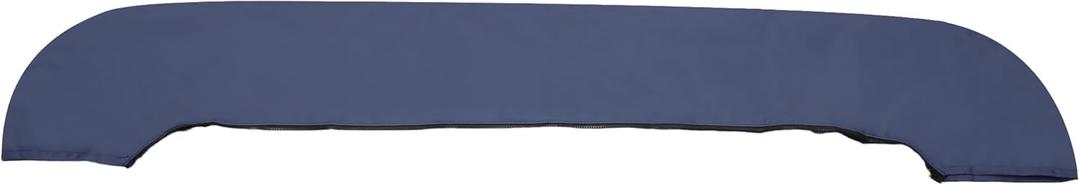 X AUTOHAUX Bimini Top Storage Boot Cover Waterproof Boat Bimini Storage Bag 600D Polyester Canvas Sun Resist Universal for 3 Bow 4 Bow (91"-96"W, Navy)