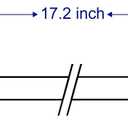 HQUA-TWS-12L 55W UV Bulb 2 Pack, 4 pin, fit for TWS-12/121 System.