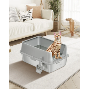 Stainless Steel Cat Litter Box
