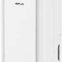 AIRPLUS 5000 Sq. Ft Dehumidifier for Home and Basement, 80 Pint Portable Dehumidifiers with Drain Hose for Large Room, Quiet Sleep Mode Dehumidifier for Bedroom, RV De humidifier for Inside Camper