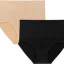 Motherhood Maternity womens Seamless Postpartum Shaper Panty , Belly Support Underwear , 2-pack (M)