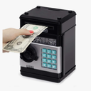 Refasy Piggy Bank Cash Coin Can ATM Bank Electronic Coin Money Bank for Kids Age 3-12, Money Savings Box Mini ATM Coin Bank Toys Gifts for 3 4 5 6 7 8 9 10 11 12 Year Old Boys Girls