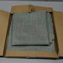 Fitable Faux Linen Tablecloths for Rectangle Tables: Water & Stain Resistant Farmhouse Table Cloth, Washable Burlap Textured Table Covers for Kitchen Dining Party(2 Pack, 52x70 Inch, Sage Green)