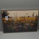 KISSFOX Vintage Wildflower Field Canvas Wall Art Spring Farmhouse Landscape Floral Framed Wall Art Rustic Cottagecore Colorful Botanical Art Prints Artwork For Living Room Bedroom Kitchen (8x10 in)