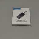 Premium Pro Bluetooth 5.4 Transmitter Receiver,Airplane Audio Adapter,Wireless Transmitter for TV/Travel Flight,Airline,Gym.Compatible with 2 AirPods/Headphones,Bluetooth Receiver for Car/Home Stereo (Black)