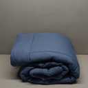 Bedsure Comforter Duvet Insert - Quilted Comforters Queen Size, All Season Duvet, GentleSoft Down Alternative Bedding, with 8 Tabs, Gifts for Women/Men, Dark Slate Blue, Queen 88 x 88 Inches